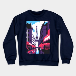 Parisian Street Crewneck Sweatshirt